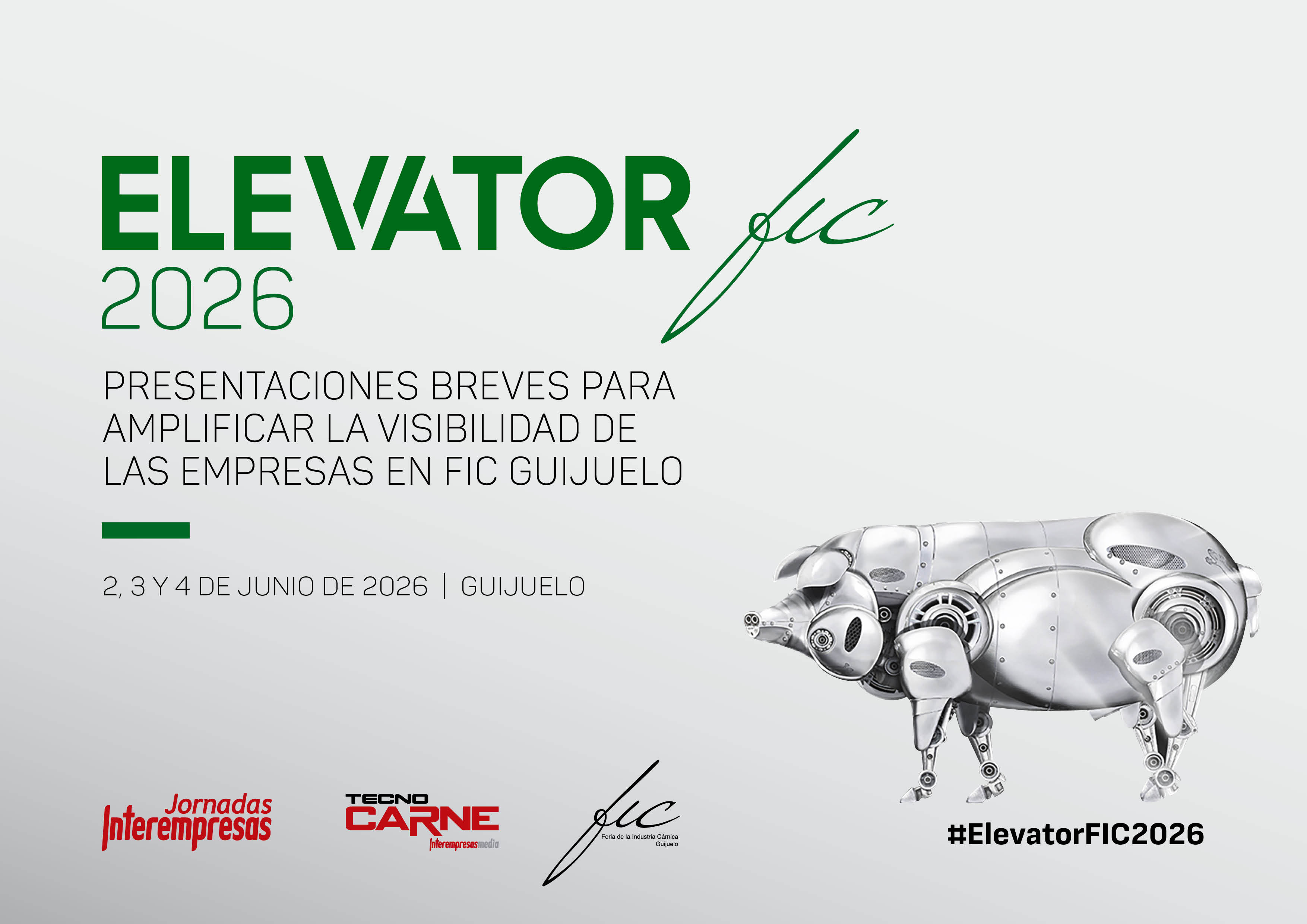 Cartel de Elevator FIC 2026