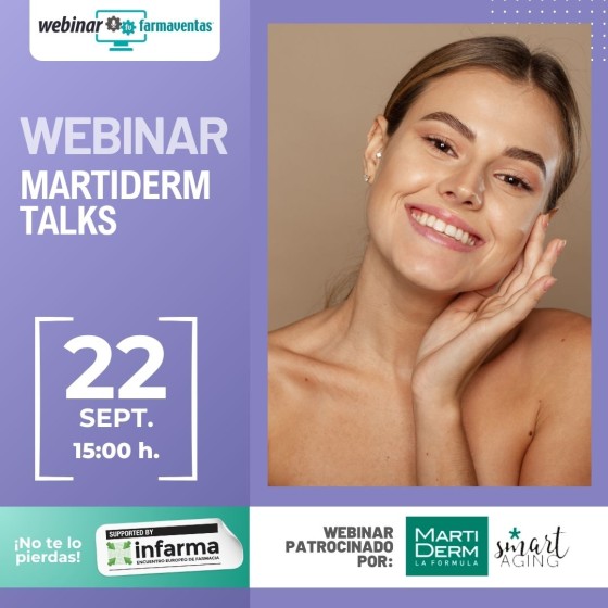 Cartel de Martiderm Talks