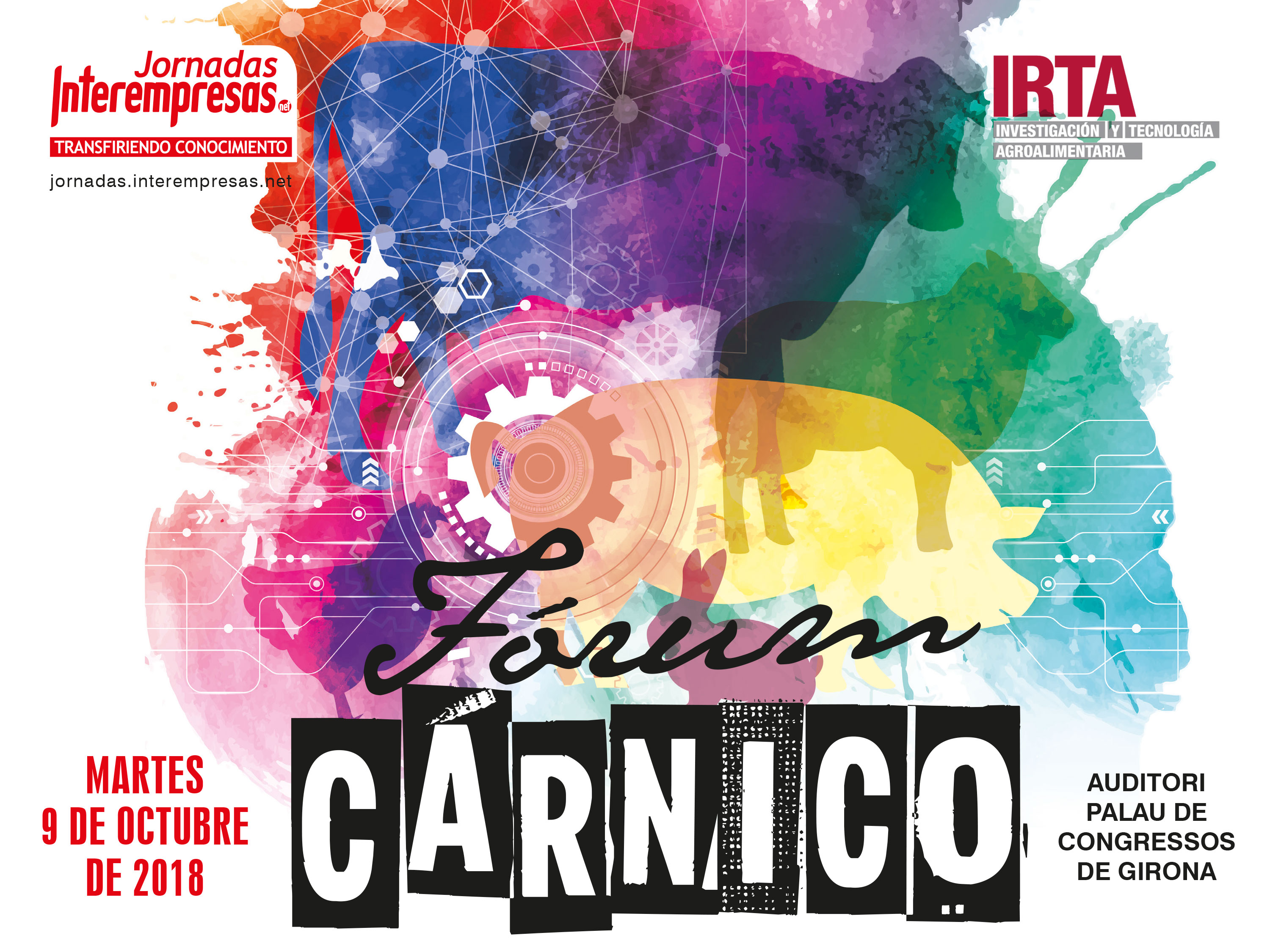 cartel de III Fórum Cárnico 2018