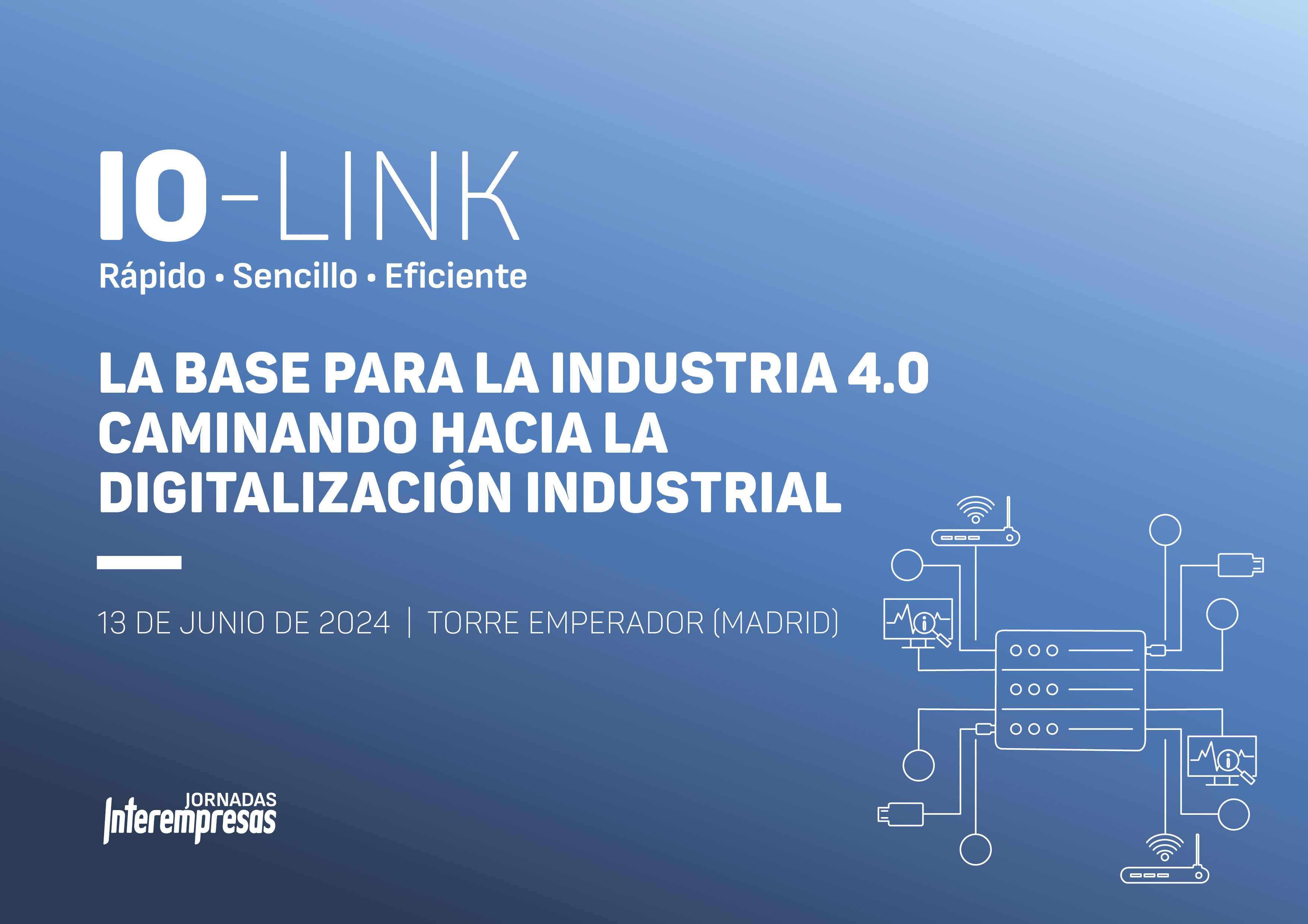 Cartel de IO-Link: La base para la industria 4.0