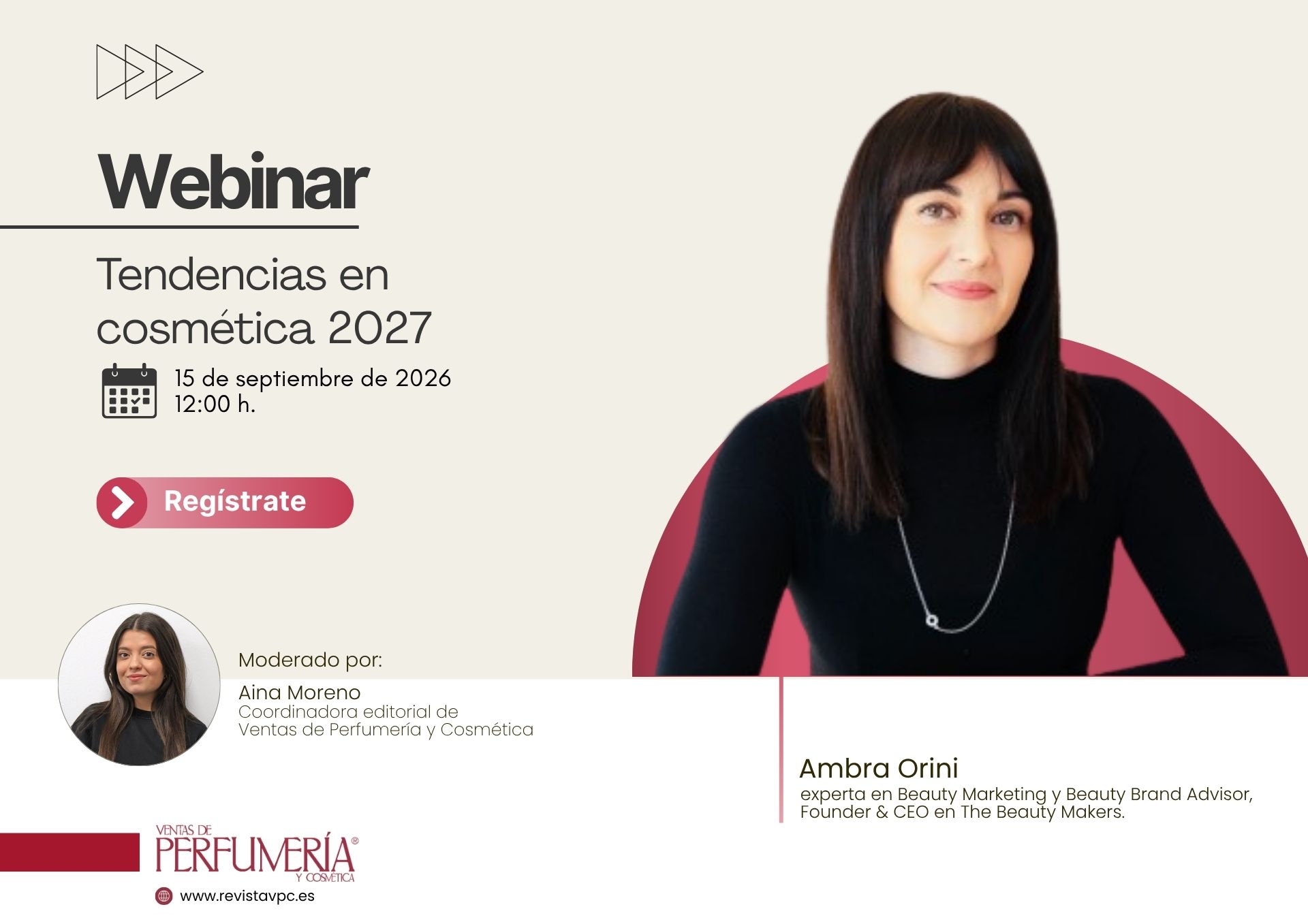 Cartel de Tendencias en Cosm�tica 2027